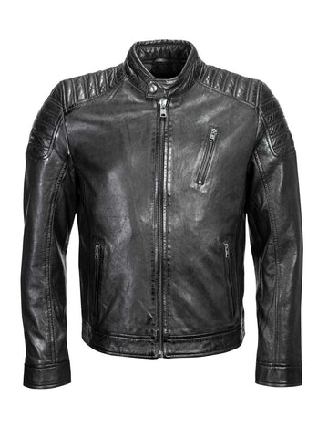 Leder Bikerjacke Cruz